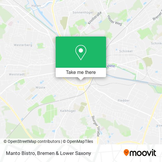 Manto Bistro map