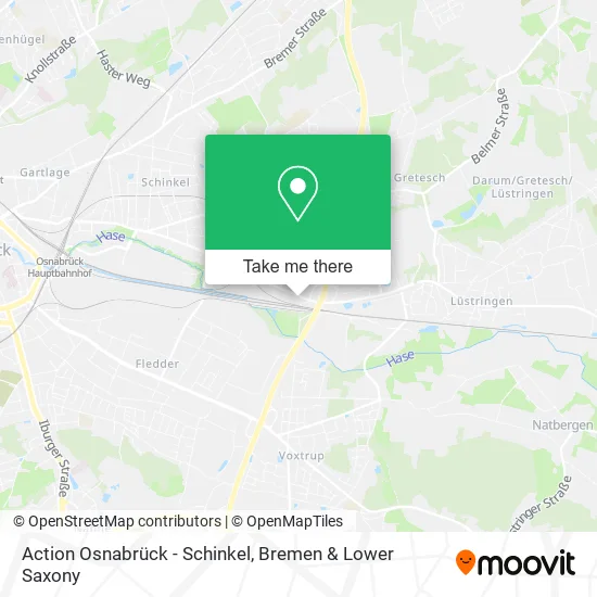Карта Action Osnabrück - Schinkel
