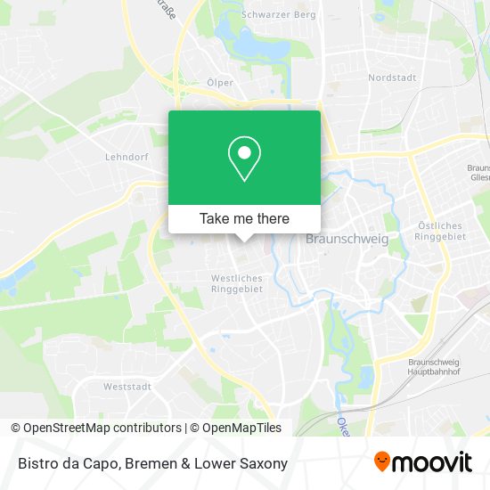 Bistro da Capo map