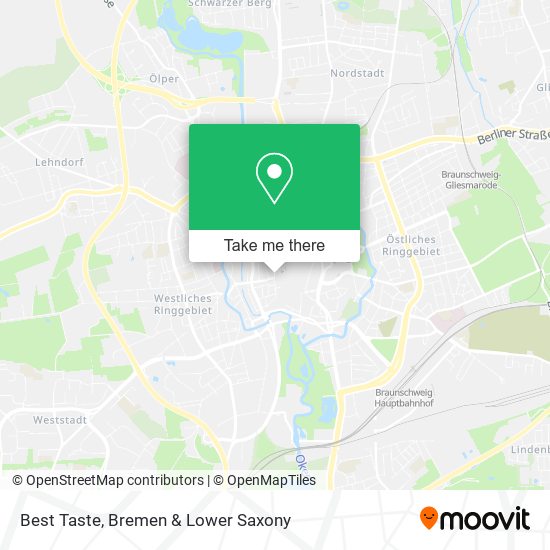 Best Taste map