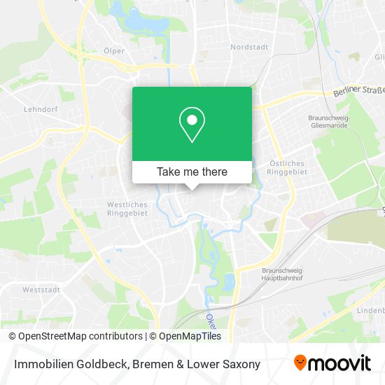 Immobilien Goldbeck map