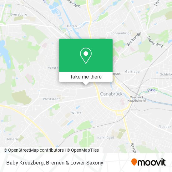 Baby Kreuzberg map