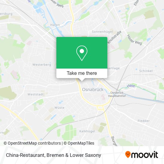 China-Restaurant map