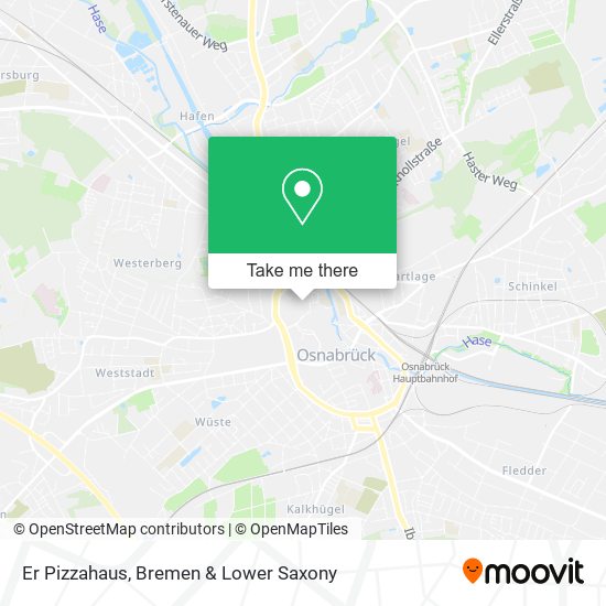 Er Pizzahaus map