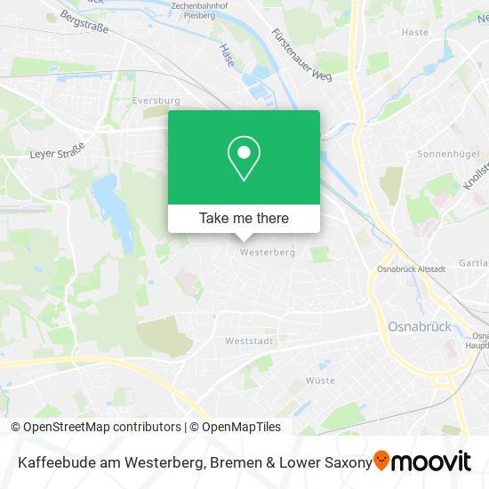Kaffeebude am Westerberg map