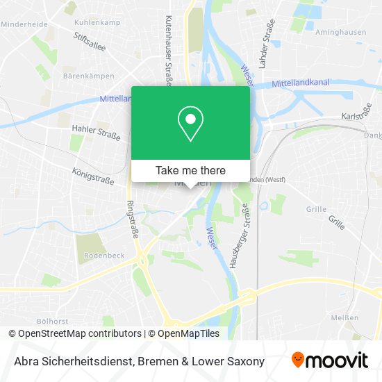 Abra Sicherheitsdienst map