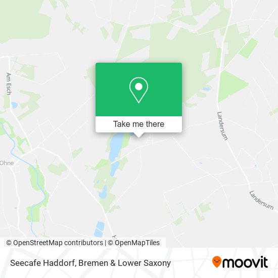 Seecafe Haddorf map