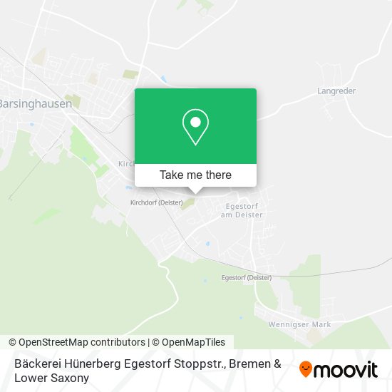Bäckerei Hünerberg Egestorf Stoppstr. map