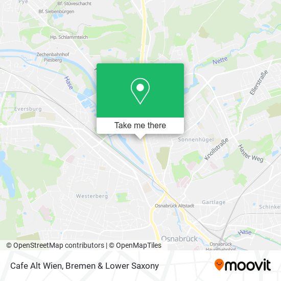 Cafe Alt Wien map