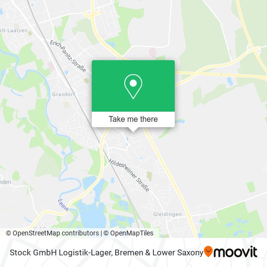 Stock GmbH Logistik-Lager map