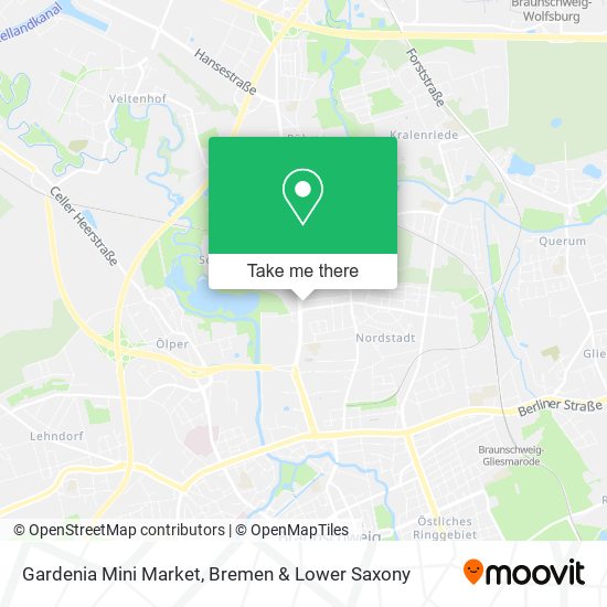 Gardenia Mini Market map