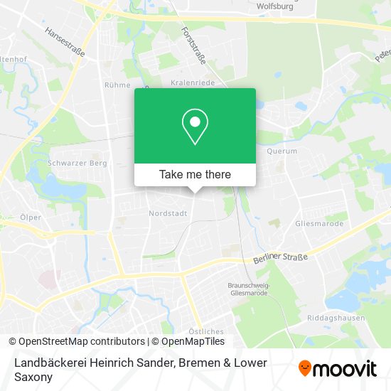 Landbäckerei Heinrich Sander map