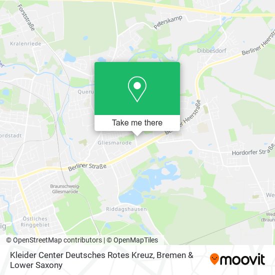 Kleider Center Deutsches Rotes Kreuz map