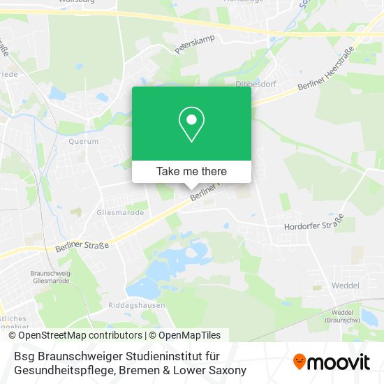 Bsg Braunschweiger Studieninstitut für Gesundheitspflege map