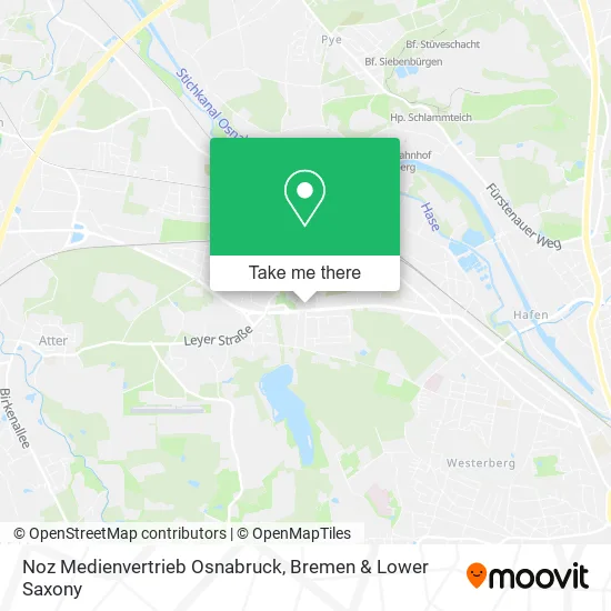 Карта Noz Medienvertrieb Osnabruck