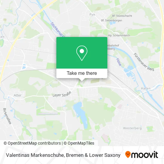 Карта Valentinas Markenschuhe