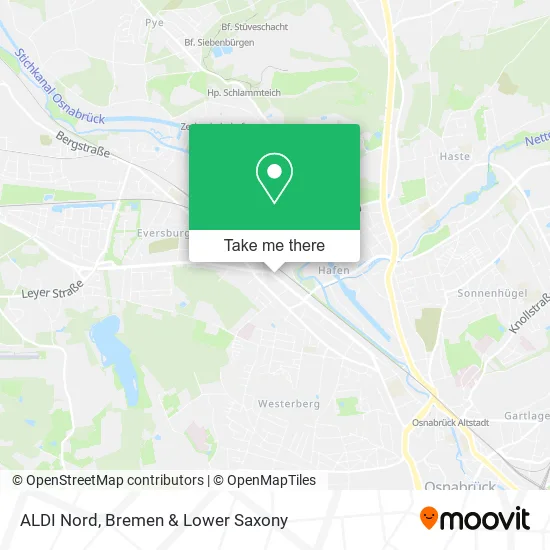 ALDI Nord map
