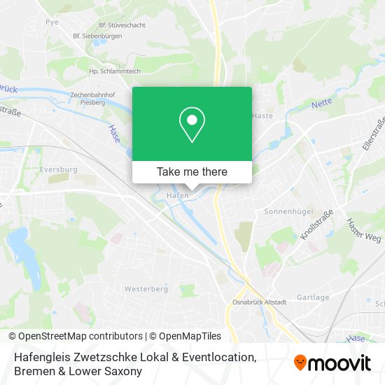 Hafengleis Zwetzschke Lokal & Eventlocation map