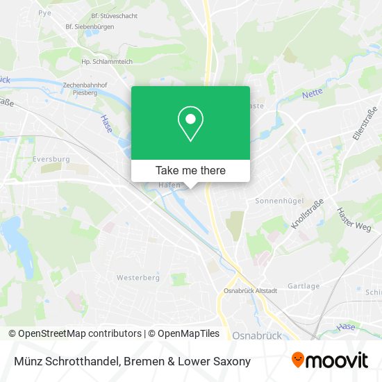 Münz Schrotthandel map