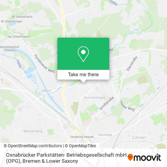 Osnabrücker Parkstätten- Betriebsgesellschaft mbH (OPG) map