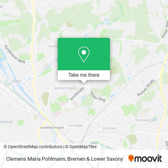 Clemens Maria Pohlmann map