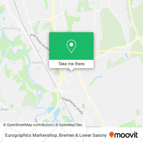 Eurographics Markenshop map