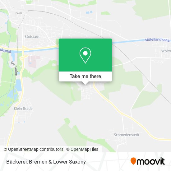 Bäckerei map