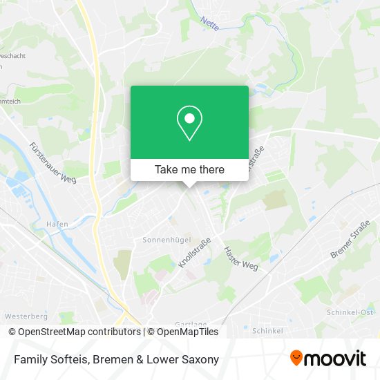 Family Softeis map
