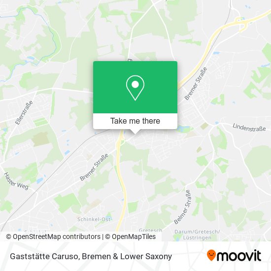 Gaststätte Caruso map