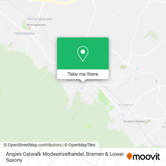Angies Catwalk Modeeinzelhandel map