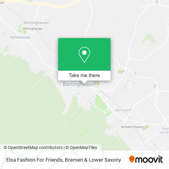 Elsa Fashion For Friends map
