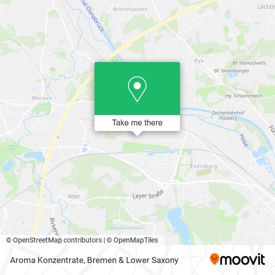 Aroma Konzentrate map
