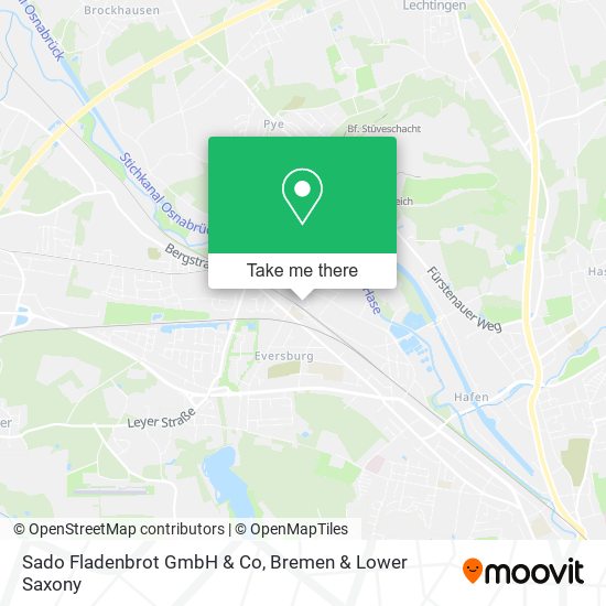 Sado Fladenbrot GmbH & Co map