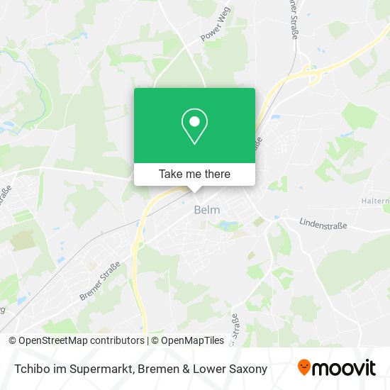 Tchibo im Supermarkt map