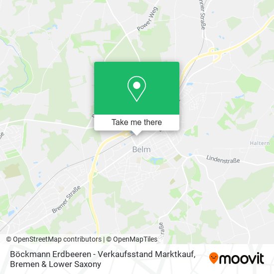 Böckmann Erdbeeren - Verkaufsstand Marktkauf map