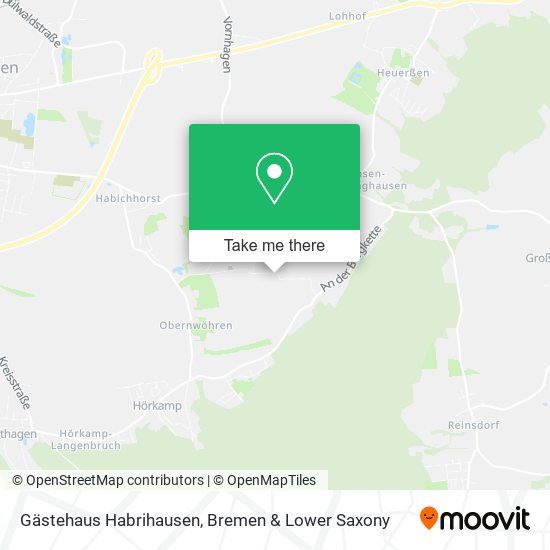 Gästehaus Habrihausen map