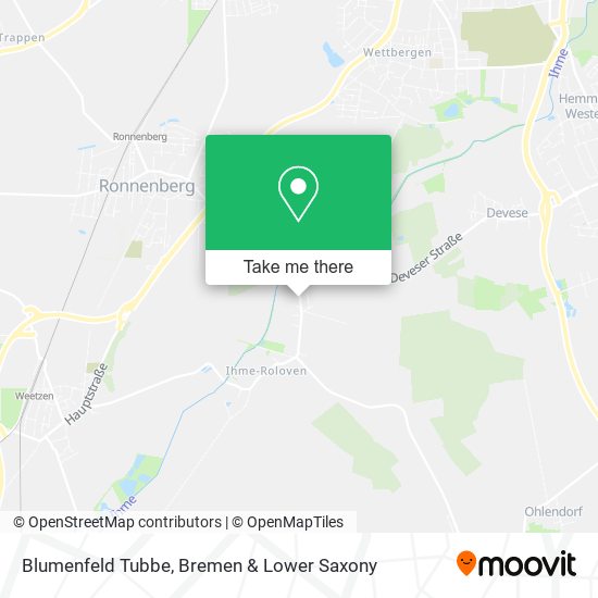 Blumenfeld Tubbe map