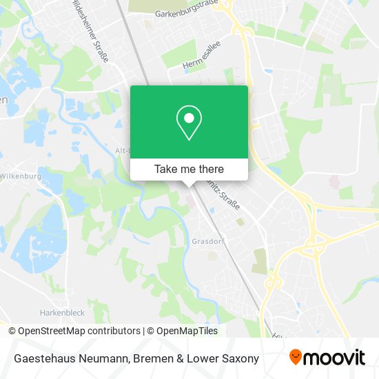 Gaestehaus Neumann map