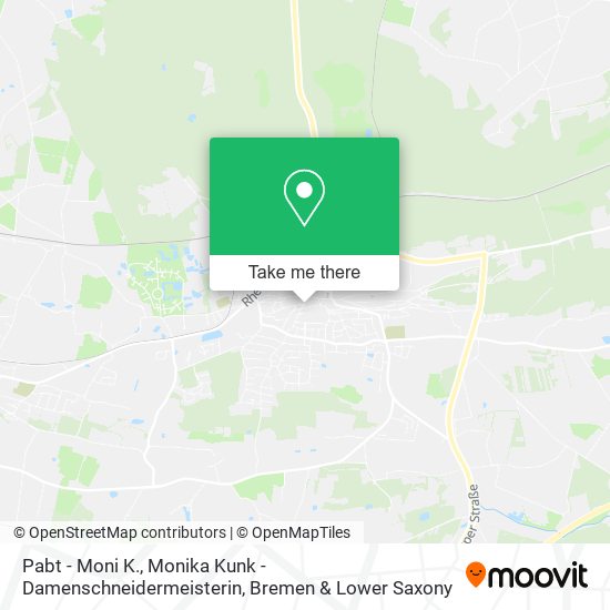 Pabt - Moni K., Monika Kunk - Damenschneidermeisterin map