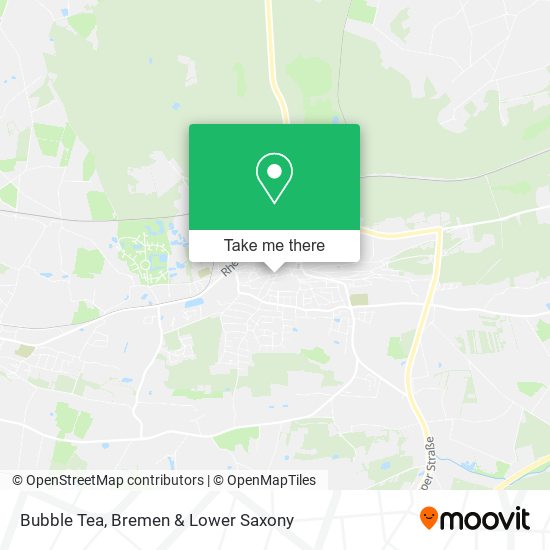 Bubble Tea map