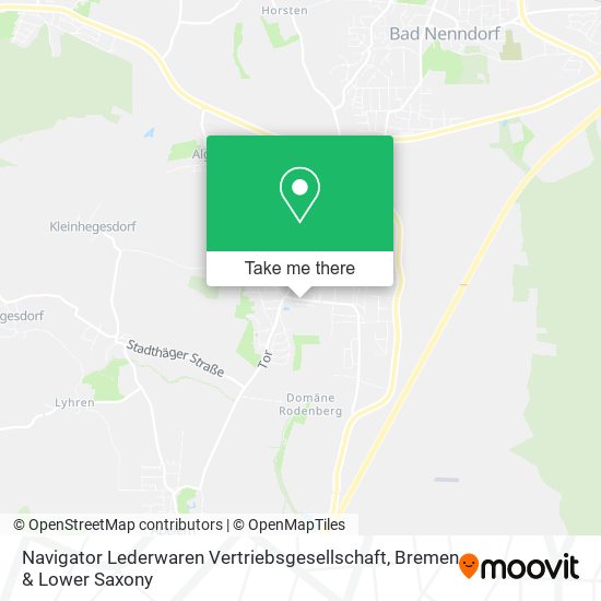 Navigator Lederwaren Vertriebsgesellschaft map
