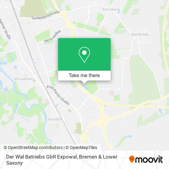 Der Wal Betriebs GbR Expowal map
