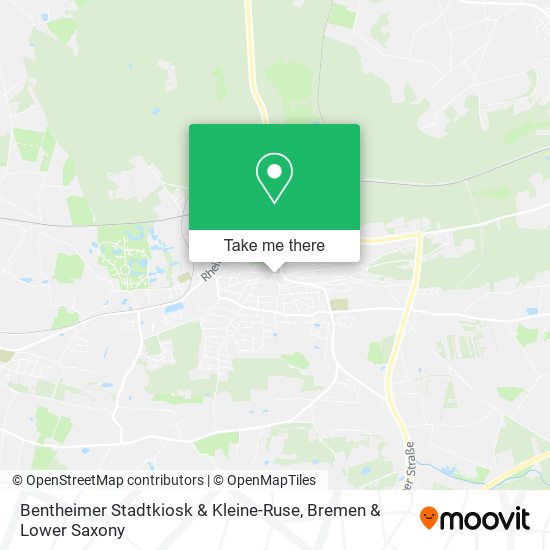 Bentheimer Stadtkiosk & Kleine-Ruse map
