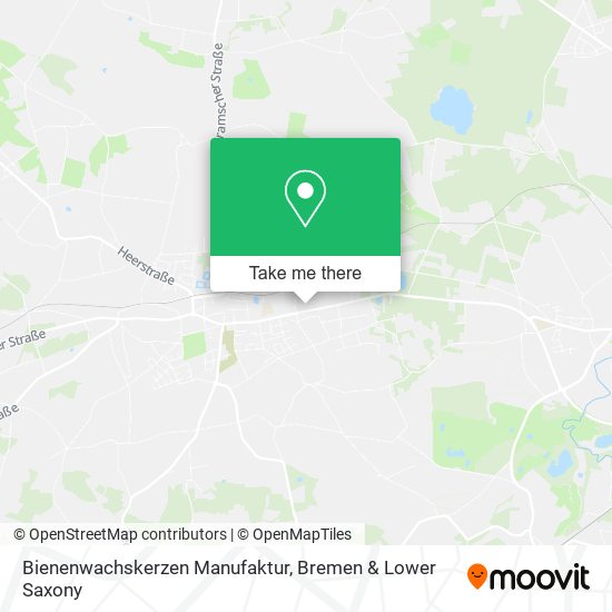 Bienenwachskerzen Manufaktur map