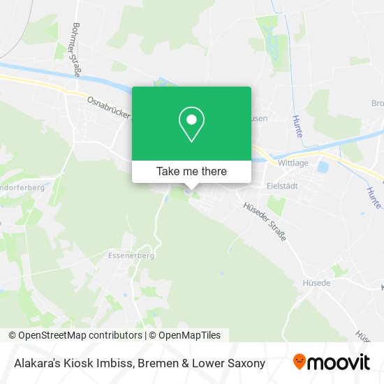 Alakara's Kiosk Imbiss map