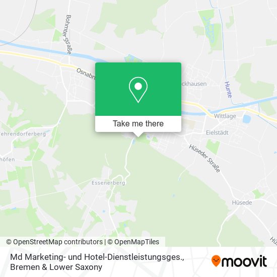 Md Marketing- und Hotel-Dienstleistungsges. map