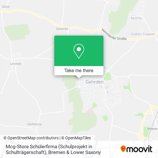 Mcg-Store Schülerfirma (Schulprojekt in Schulträgerschaft) map