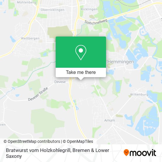 Bratwurst vom Holzkohlegrill map