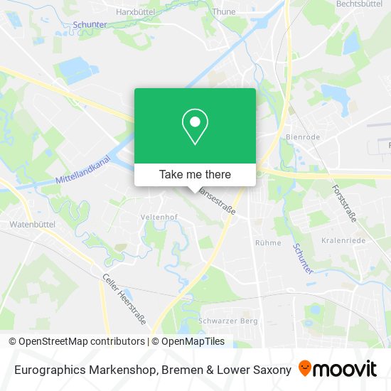 Eurographics Markenshop map