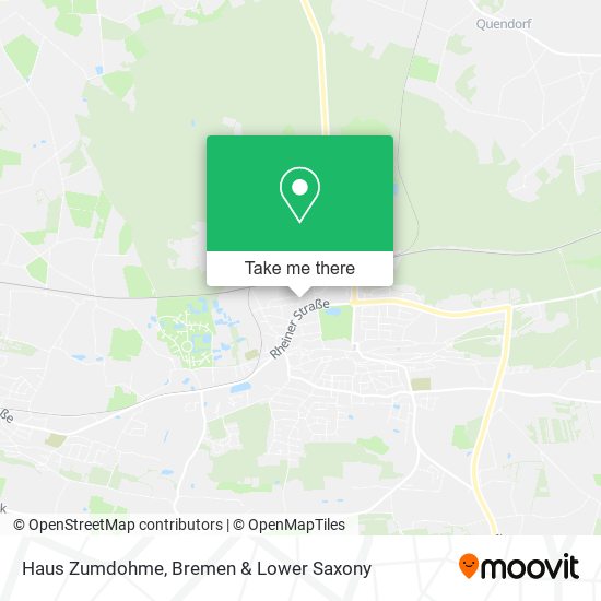 Haus Zumdohme map